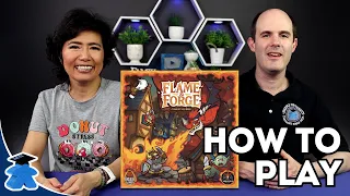 Flame and Forge - How to Play. Complete, Clear, Concise Board Game Tutorial