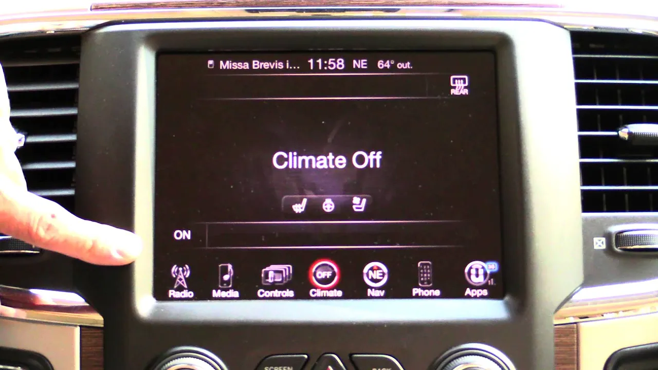 2014 RAM 1500 Eco Diesel uConnect Review (Infotainment Review)