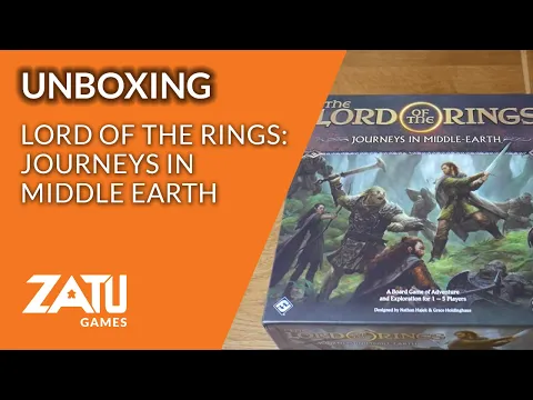 Lord of the Rings: Journeys in Middle earth Unboxing