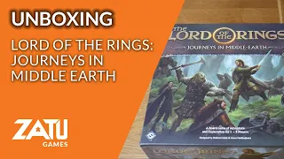 Lord of the Rings: Journeys in Middle earth Unboxing