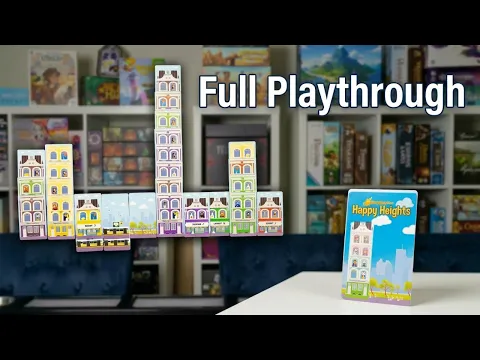 Happy Heights 2 Player Playthrough | Who Built the Better Neighborhood?