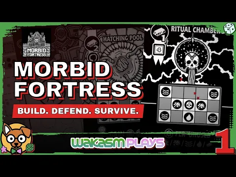 Morbid Fortress First Look | A Dark Little Write-and-Erase Solo Game