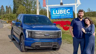 Acadia & Lubec in a Day – F-150 Lightning Road Trip