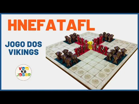 APRENDA A JOGAR HNEFATAFL - UM JOGO VIKING