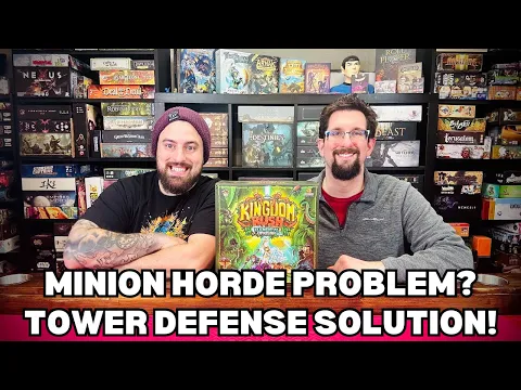 Kingdom Rush Elemental Uprising Board Game Review - First Impression - Gamefound - Lucky Duck Games