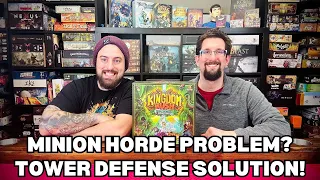 Kingdom Rush Elemental Uprising Board Game Review - First Impression - Gamefound - Lucky Duck Games