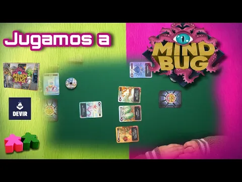Mindbug. Un par de partidas al duelo de bichos y cartas