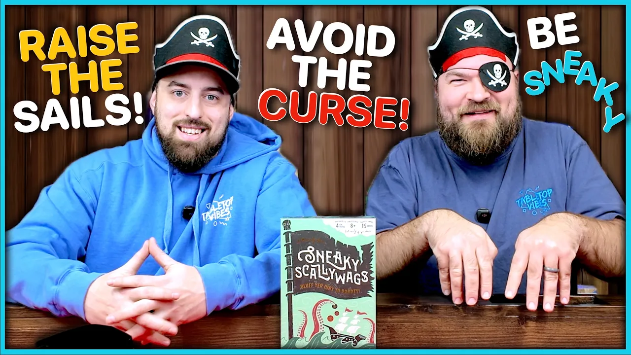 Sneaky Scallywags | Bluff Yer Way To Treasure & VICTORY In This PIRATEY Dexterity Game!