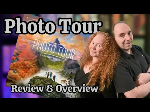 PHOTO TOUR Board Game Review and Overview