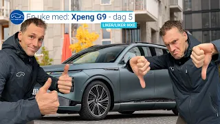 En uke med Xpeng G9: Dag 5 - luksus-kupp eller luksus-flopp?
