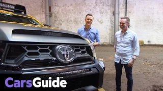 Toyota HiLux Tonka Concept | up close with its Aussie designer video