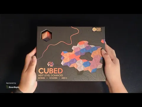 Cubed: Next Level Dominoes Board Game Unboxing | DaniCha