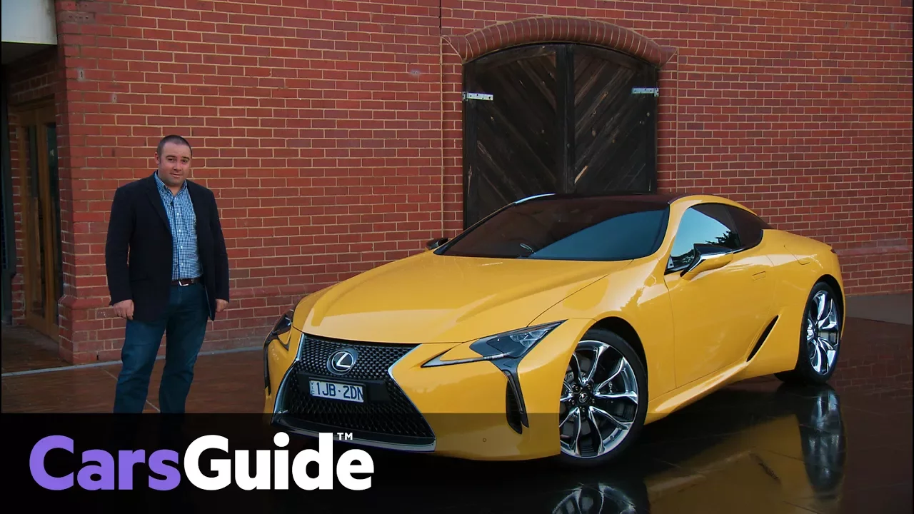 Lexus LC 500 2017 review: first drive video