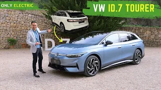 2024 VW ID7 Tourer - The First Ever Electric Estate from Volkswagen !