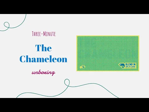The Chameleon - 3-Minute Unboxing
