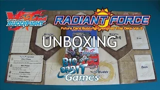Future Card Buddyfight H-SD02 Radiant Force Unboxing