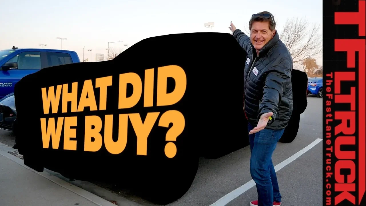 Can You Guess What Brand New Truck We Just Bought?