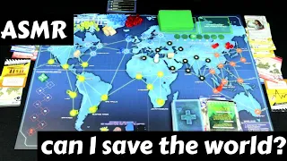 ASMR Solo Board Game Playthrough - PANDEMIC
