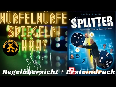 Splitter - Spiel - Regeln + Ersteindruck - Board Games - Brettspiel Teddy
