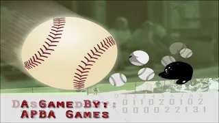 APBA Baseball - SF @ PIT 3-10-24