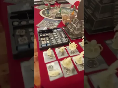 Yucatan (Matagot, 2023) game set up for 4.
