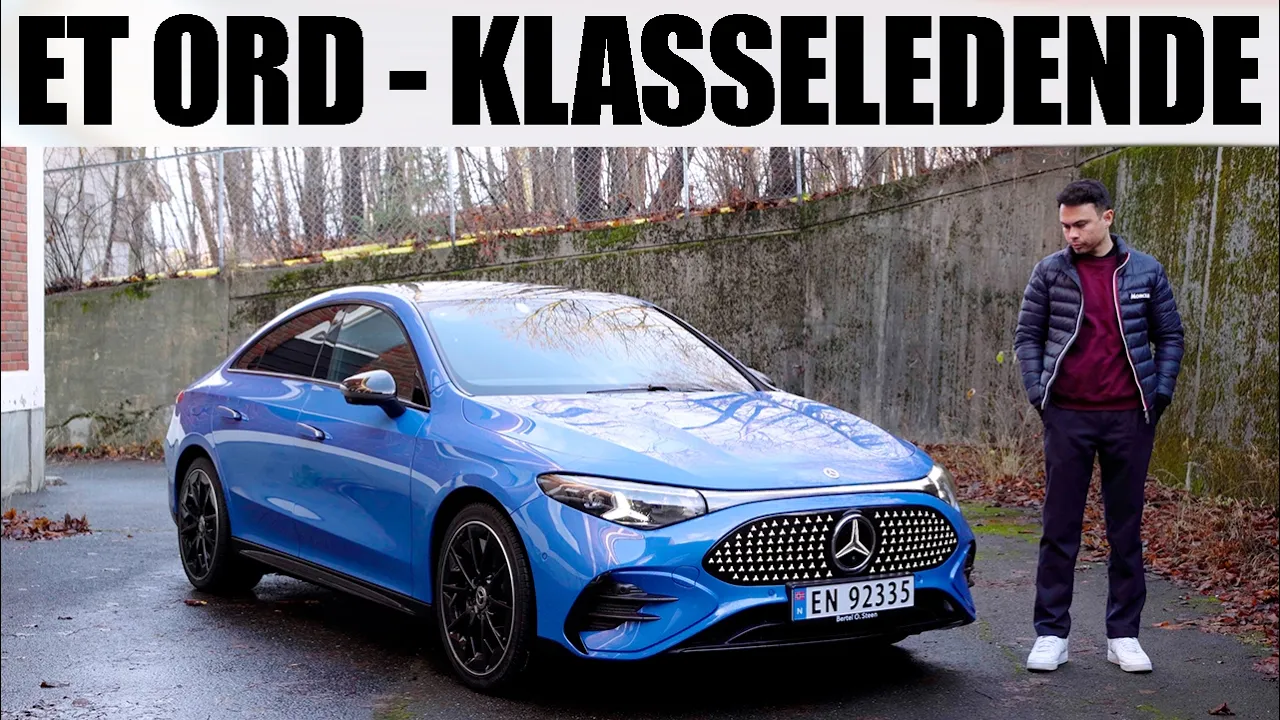 Mercedes CLA 350 4MATIC | NÅ LEKER IKKE TYSKERNE ELBIL LENGER !