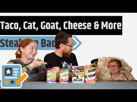 Taco Cat Goat Cheese Pizza, Moose Match Mayhem, Steal The Bacon & Wild Wild Taco Reviews