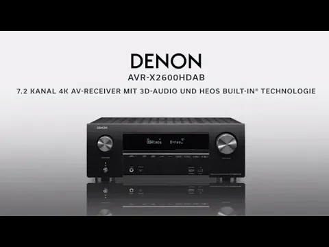 Video zu Denon AVR-X2600H