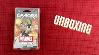 Marvel Champions Gamora Board Game Unboxing
