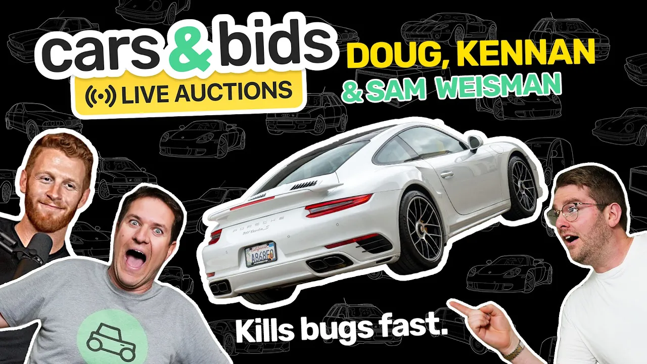 Cars & Bids Live Auctions! 911 Turbo is the BEST Daily, Manual Swapped Ferrari, Doug loves new WRX