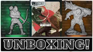 Unmatched: Robin Hood vs. Bigfoot - Unboxing!