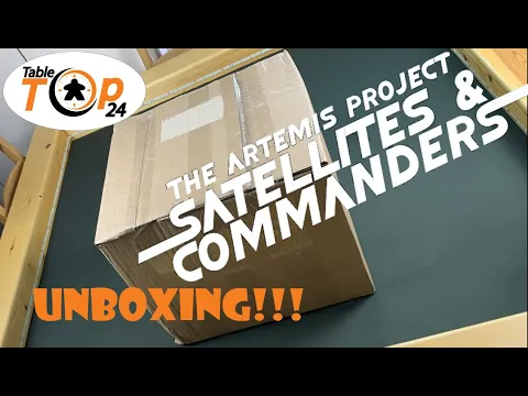 The Artemis Project Satellites & Commanders Unboxing