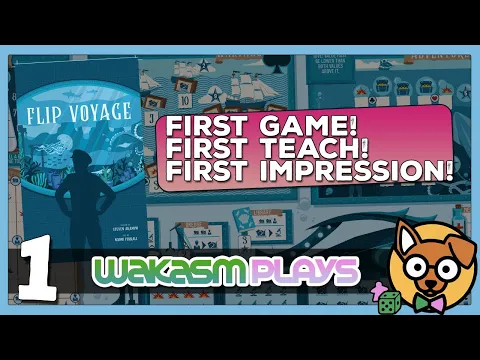 Flip Voyage | First Game, First Teach, First Impression (Solo Playthrough)
