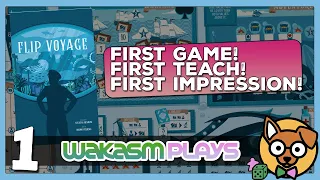 Flip Voyage | First Game, First Teach, First Impression (Solo Playthrough)