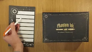 Phantom Ink #howtoplay #review #boardgame AmassGames #games #tabletop #mystery #party