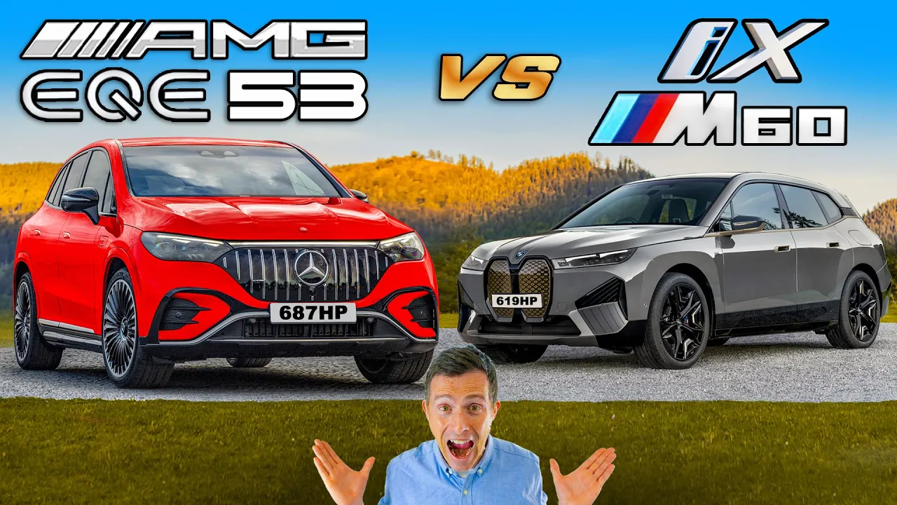 687hp AMG EQE 53 - BMW iX M60 killer?