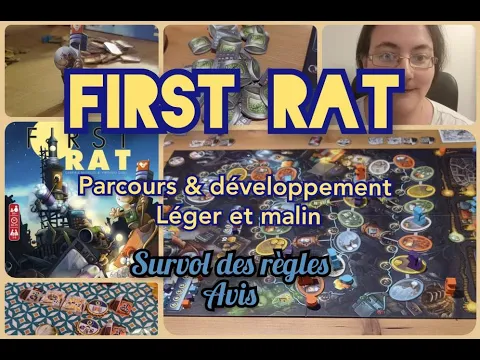 First Rat : léger mais pas bébête ! Survol des règles et avis