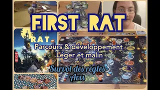 First Rat : léger mais pas bébête ! Survol des règles et avis