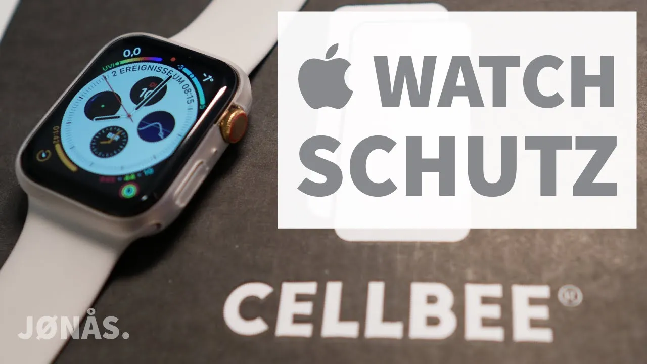 Schutz für die Apple Watch - CellBee Hülle und Folie im Test