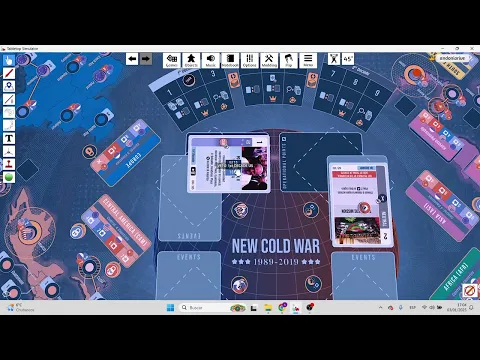 New Cold War example of play (turn 2)