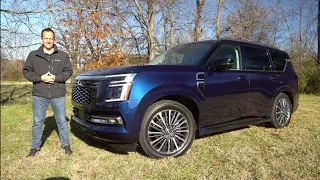 Is the 2025 Nissan Armada Platinum Reserve a BETTER luxury SUV than a Lexus LX 600?