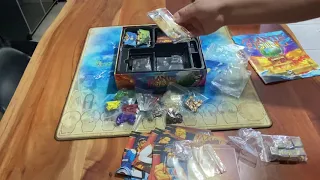 Atlantis rising deluxe Kickstarter edition board game unboxing Greek