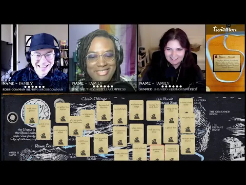 City of Winter - Example of Play - Episode 01 Setup and Family Creation