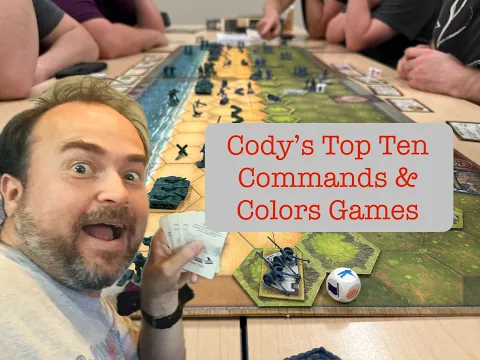 TDG: Cody's Top Ten Commands & Colors Games (September 2025)