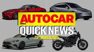 New Mercedes CLA, Maybach SL 680 launched, Tesla entry into India and more | News | Autocar India