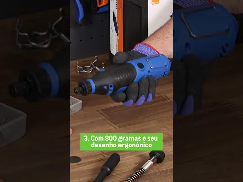 Micro Retífica Dexter Elétrica 150W com 62 Acessórios 127V