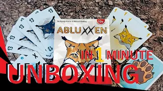Abluxxen UNBOXING in 1 minute