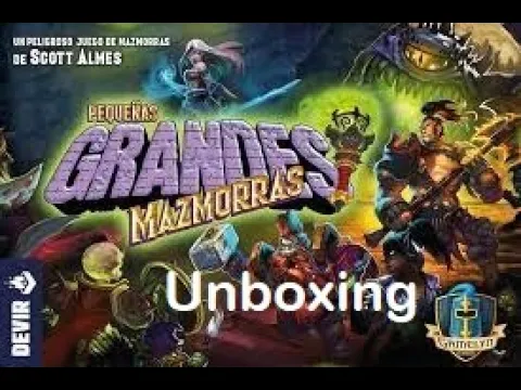 Pequeñas Grandes Mazmorras - Unboxing - El club del dado