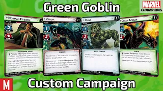 My Custom Green Goblin Campaign for Marvel Champions (with link)