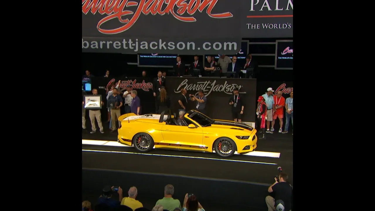 Barrett-Jackson Palm Beach - Mustang Auction for the Wounded Warrior Project